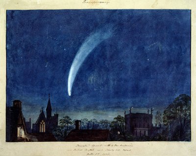 La Cometa di Donati, 1858 da Joseph Mallord William Turner